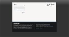 Desktop Screenshot of online.infracontrol.com