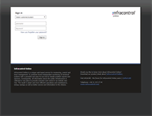 Tablet Screenshot of online.infracontrol.com